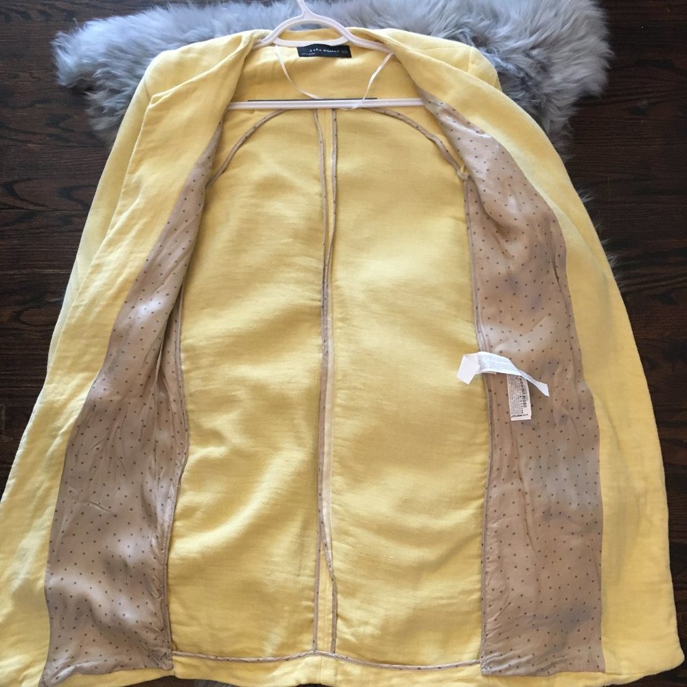 Zara Yellow Spring Jacket - Picture 5 of 9